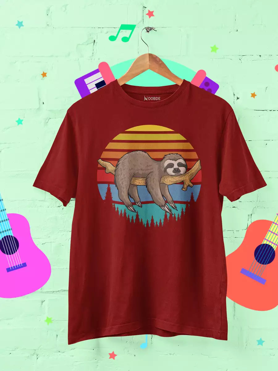 red animal t shirt 