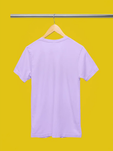 Lavender oversizaed t shirt for men 