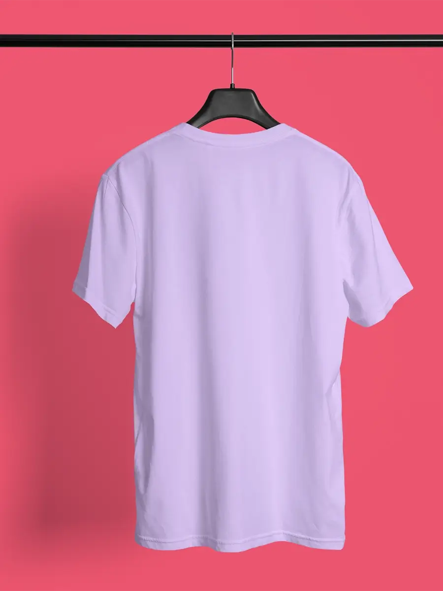 Plain Lavender Oversize T-Shirts