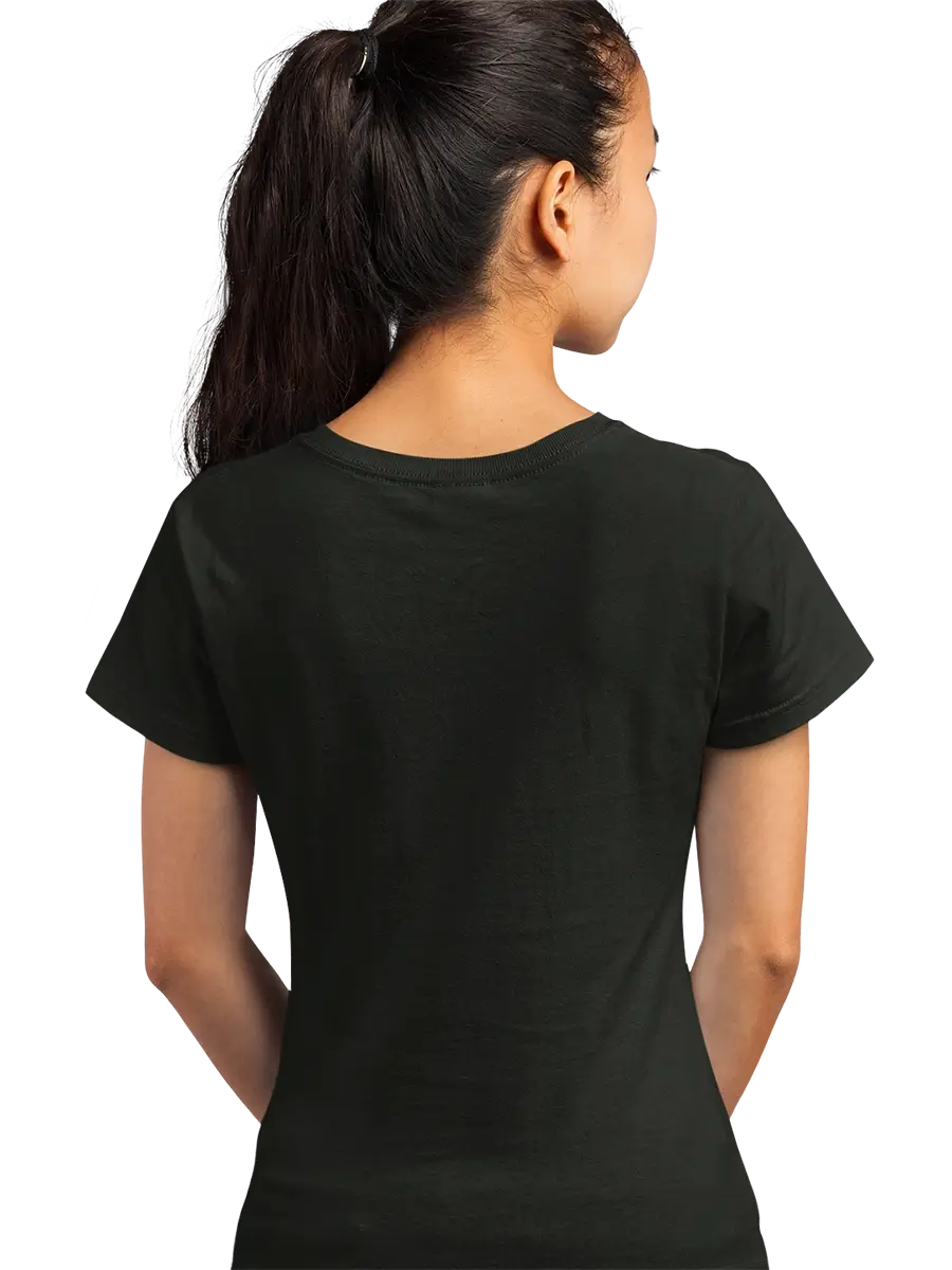 Plain Round Neck - Olive Green