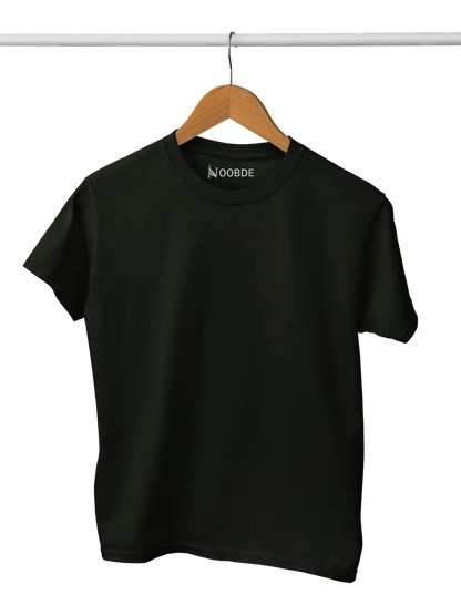 Plain Round Neck - Olive Green