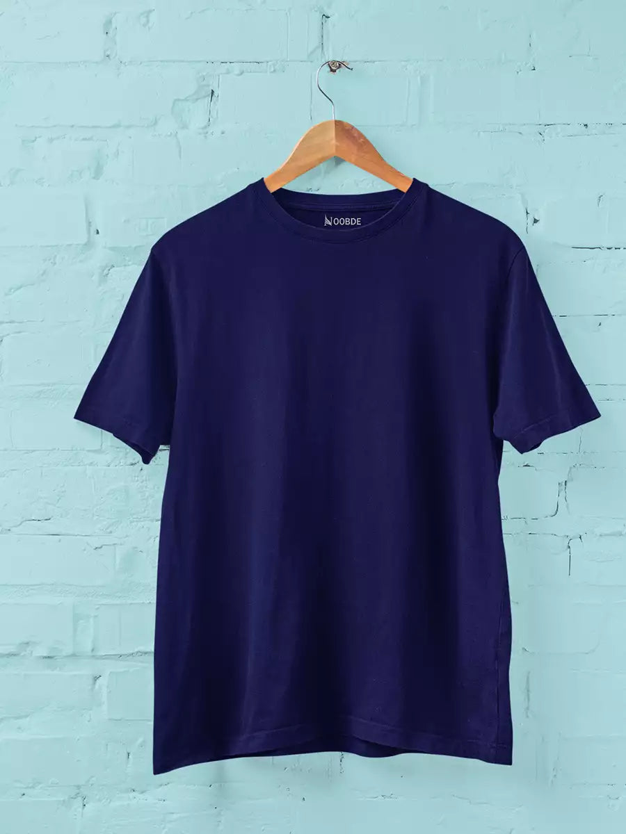 Plain Round Neck T-Shirt