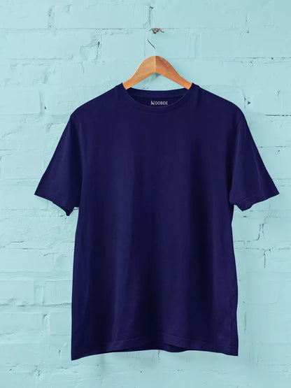 Plain Navy Blue T-Shirts